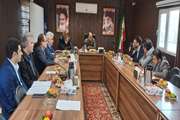 مدیر کل دامپزشکی استان البرز با مدیر کل دفتر هماهنگی امور اقتصادی استانداری دیدار کرد