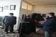 بازدید معاون فنی اداره دامپزشکی شهرستان نظرآباد از خانواده شهدا و ایثارگران مناسبت دهه مبارک فجر