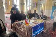 برگزاری میز خدمت به مناسبت دهه فجر انقلاب اسلامی در مصلی کرج