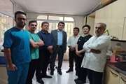 بازدید سرزده مدیرکل دامپزشکی استان البرز  و رئیس شورای نظام دامپزشکی استان البرز از مراکز درمانی دامپزشکی شهرستان کرج