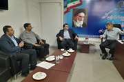 دیدار مدیرکل دامپزشکی استان البرز با مدیرکل مدیریت بحران استانداری البرز