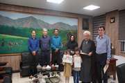 تقدیر از فرزندان همکار در مسابقات نقاشی