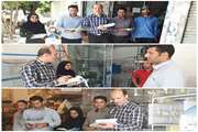 بازدید مشترک از واحدهای پرنده فروشی شهرستان نظرآباد 