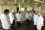 بازدید مدیر جهاد کشاورزی و رئیس دامپزشکی فردیس از واحدهای تولیدی تحت نظارت 