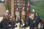 حضور حجت الاسلام والمسلمین کلانتری مسئول حوزه نمایندگی ولی فقیه در سازمان دامپزشکی کشور در استان البرز