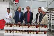 بازدید از کارخانه تولید و بسته بندی عسل در  شهرستان طالقان