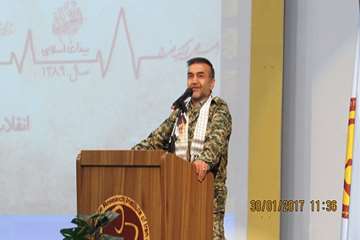 گردهمایی بسیجیان به مناسبت دهه فجر