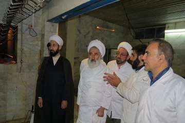 بازدید مسئول دفتر نمایندگی ولی فقیه از کشتارگاهها