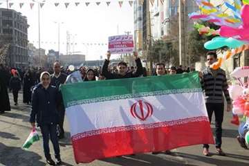 گزارش تصویری حضور کارکنان دامپزشکی در مراسم راهپیمایی 