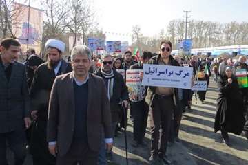 گزارش تصویری حضور کارکنان دامپزشکی در مراسم راهپیمایی 