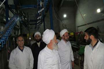 بازدید مسئول دفتر نمایندگی ولی فقیه از کشتارگاهها