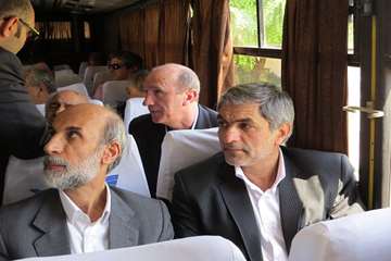 بازدید وزیر کشاورزی برزیل از گاوداری رضایی-نظرآباد