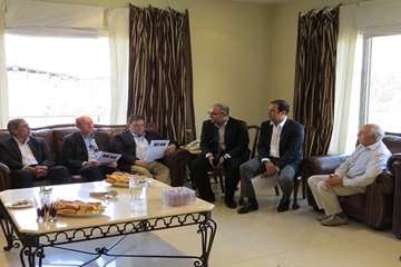 بازدید وزیر کشاورزی برزیل از گاوداری رضایی-نظرآباد