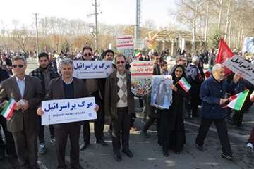 گزارش تصویری حضور کارکنان دامپزشکی در مراسم راهپیمایی 