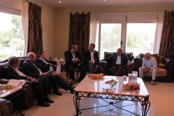 بازدید وزیر کشاورزی برزیل از گاوداری رضایی-نظرآباد