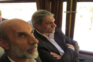 بازدید وزیر کشاورزی برزیل از گاوداری رضایی-نظرآباد