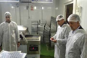 بازدید مدیر کل دامپزشکی استان البرز از شرکت میکال ماهی