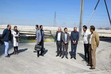 بازدید مدیرکل دامپزشکی استان البرز از کارخانه تولید فروکتوز و محصولات جانبی ذرت