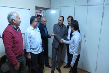 بازدید رییس سازمان دامپزشکی کشور با کارکنان اداره کل دامپزشکی استان البرز