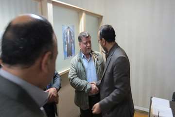 بازدید رییس سازمان دامپزشکی کشور با کارکنان اداره کل دامپزشکی استان البرز