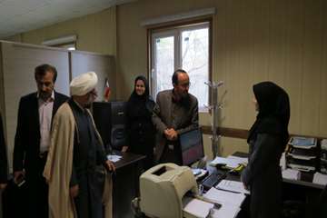بازدید رییس سازمان دامپزشکی کشور با کارکنان اداره کل دامپزشکی استان البرز