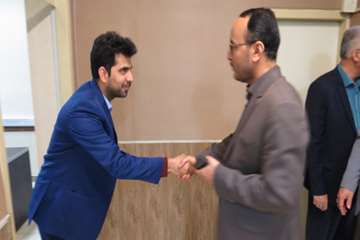 بازدید رییس سازمان دامپزشکی کشور با کارکنان اداره کل دامپزشکی استان البرز