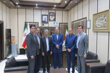دیدار مدیرکل دامپزشکی استان البرز با فرماندار اشتهارد
