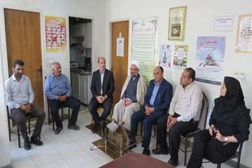 بازدید مدیر کل دامپزشکی استان البرز از اداره دامپزشکی شهرستان طالقان