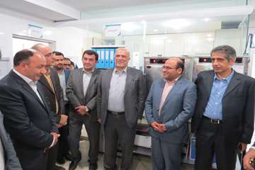 افتتاح آزمایشگاه تخصصی دامپزشکی به مناسبت هفته دامپزشکی در فردیس