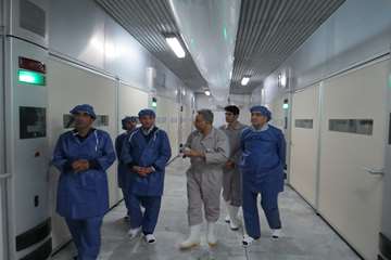 بازدید مدیر کل دامپزشکی استان البرز از کارخانه جوجه کشی